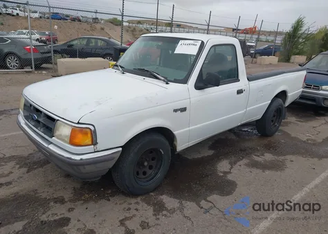 1993 Ford Ranger из США, поврежденный, VIN 1FTCR10UXPPA21743